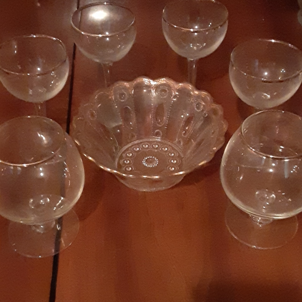 Crystal class ware set